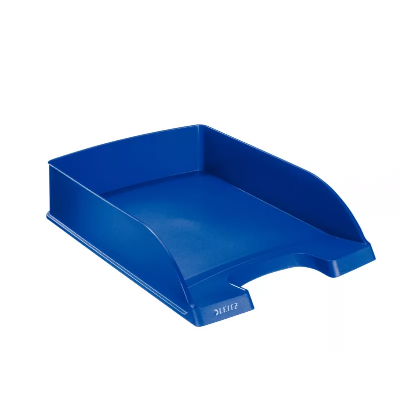 Leitz Plus Briefablage, Standard, Polystyrol, Blau, 255 mm, 357 mm, 70 mm, 280 g