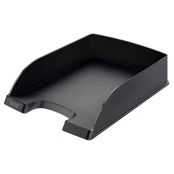 Leitz Plus Briefablage, Standard, Polystyrol, Schwarz, 255 mm, 357 mm, 70 mm, 280 g