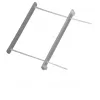 Leitz Ablagestäbe, Grau, Transparent, Polypropylen (PP)