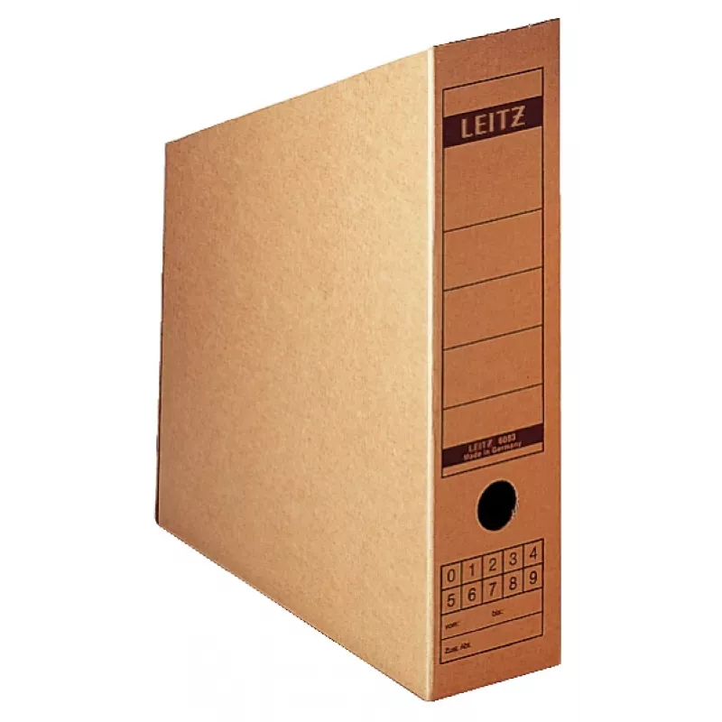 Leitz 60830000 Archivbox Karton Braun
