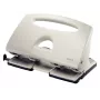 Leitz Locher 5132, 4-fach-Lochung 40 Blatt, 40 Blatt, Grau, Aluminium, Kunststoff, 8 cm, 5,5 mm, A4, A5, A6, Folio, US Quart