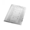 Leitz Qualitätsordner A5, 30 % recycelter Kunststoff aus Pre-Consumer-Abfällen, 150 x 210 mm (A5), Polypropylen (PP), Transparent, Hochformat, 160 mm, 220 mm