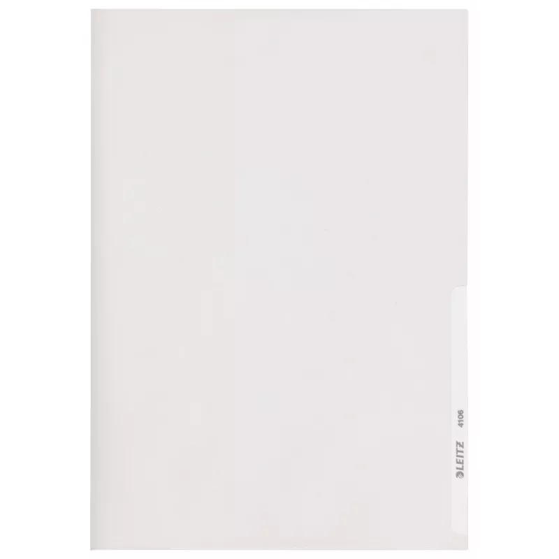 Leitz 41060002 Ordner PVC Transparent A4
