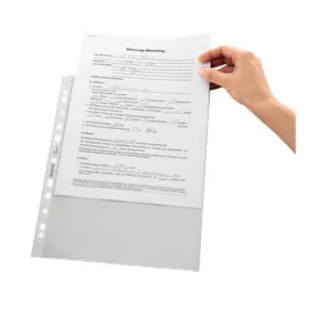 Leitz Qualitätstasche 75 my A4, A4, Transparent, Polypropylen (PP), 0,075 mm, 230 mm, 1 mm