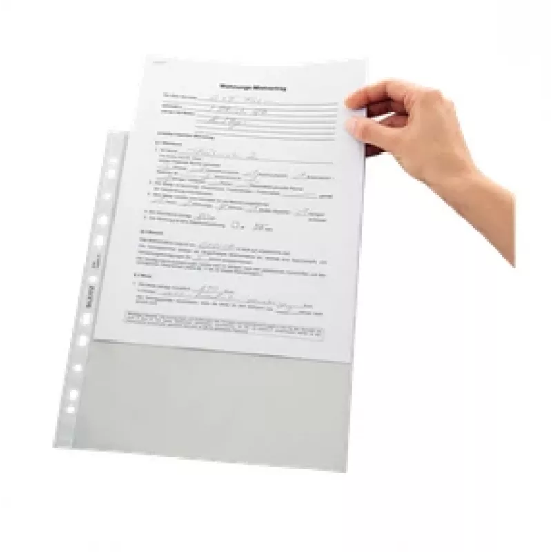 Leitz Qualitätstasche 75 my A4, A4, Transparent, Polypropylen (PP), 0,075 mm, 230 mm, 1 mm