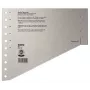 Leitz 16510085 Registerreiter Blanko-Registerreiter Karton Grau
