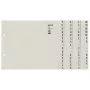 Leitz 13040085 Tab-Reiter Alphabetischer Tab-Reiter Papier Grau
