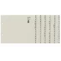 Leitz 13080085 Tab-Index Alphabetischer Tab-Index Papier Grau