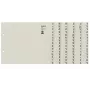Leitz 13240085 Tab-Register Alphabetisches Tab-Register Papier Grau