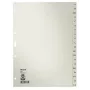 Leitz 43000085 Tab-Register Alphabetisches Tab-Register Grau