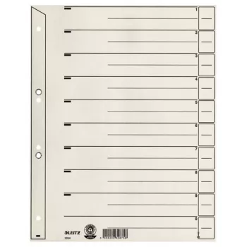 Leitz 16540085 Karteikarte Grau