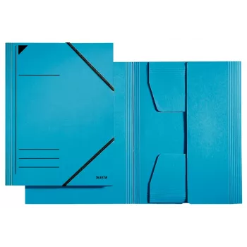 Leitz 39810035 Mappe Karton Blau A4
