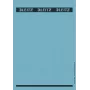 Leitz 16870035 selbstklebendes Etikett Rechteck Blau 75 Stk.