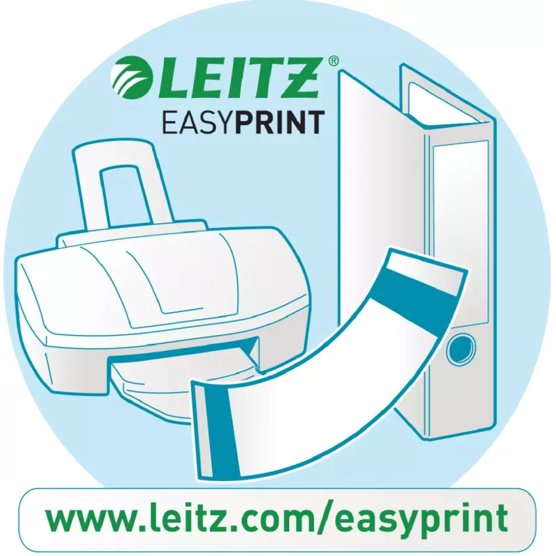 Leitz 16880035 selbstklebendes Etikett Rechteck Blau 125 Stück