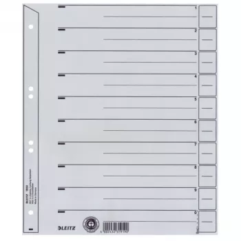 Leitz Lesezeichen, grau, 240 mm, 300 mm Leitz Lesezeichen, grau. Breite: 240 mm, Höhe: 300 mm