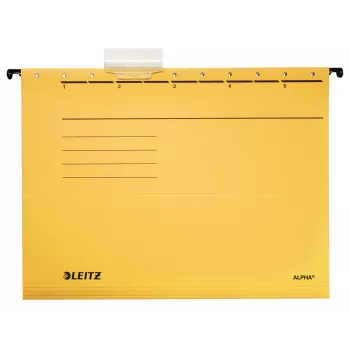 Leitz Alpha Hängemappe Karton A4 Gelb
