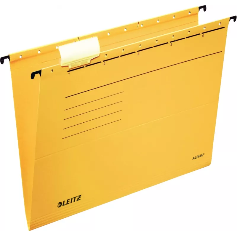 Leitz Alpha Hängemappe Karton A4 Rot