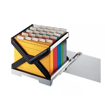 Leitz 23980085 Archivbox aus Polystyrol Grau