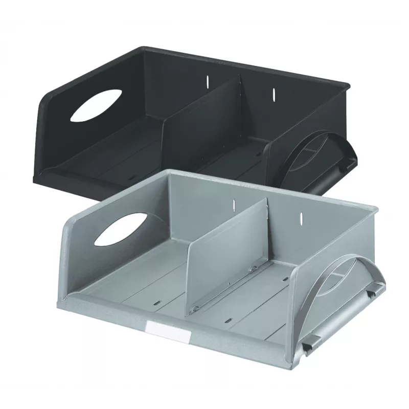 Leitz Tray Sorty Landscape Standard, Kunststoff, Schwarz, A4, 405 mm, 300 mm, 125 mm