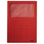 Leitz 39500025 Ordner, Karton, Rot, A4
