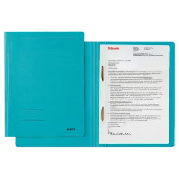 Leitz 30030035 Ordner Karton, Kunststoff Blau A4