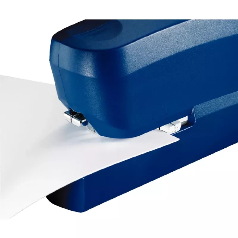 Leitz Elektrohefter 5533 NeXXt flach Clinch 20 Blatt, 20 Blatt, 200 Heftklammern, 2 cm, Kunststoff, Blau, 1 kg