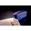 Leitz Elektrohefter 5533 NeXXt flach Clinch 20 Blatt, 20 Blatt, 200 Heftklammern, 2 cm, Kunststoff, Blau, 1 kg