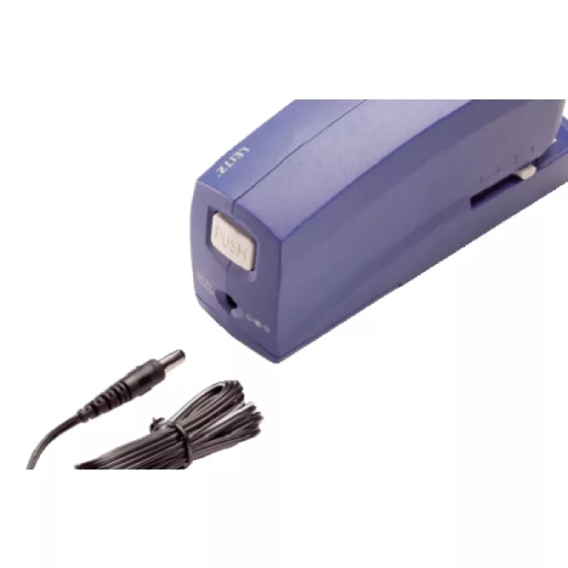 Leitz Elektrohefter 5533 NeXXt flach Clinch 20 Blatt, 20 Blatt, 200 Heftklammern, 2 cm, Kunststoff, Blau, 1 kg