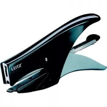 Leitz Heftzange 5547, 15 Blatt von hinten ladend, 15 Blatt, Schwarz, Silber, P1, 4,95 cm, hinten, 150 Heftklammern