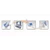 Leitz PC bedruckbarer Index, PP, extrabreit, numerisches Tab-Register, Polypropylen (PP), Blau, Grün, Orange, Rot, Gelb, 245 mm, 2 mm, 305 mm