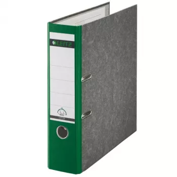 Leitz Plastik-Hebelordner A4 80 mm 180° Ringbuch Grün