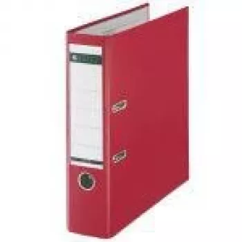 Leitz Hebelordner aus Kunststoff A4 80 mm 180° Rot Ringbuch