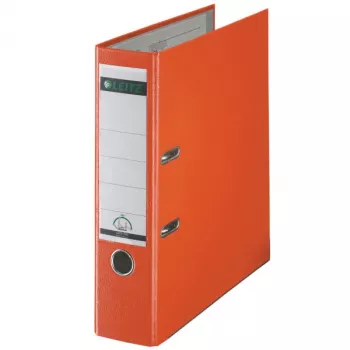 Leitz 180° Hebelordner Plastik Ringbuch A4 Orange