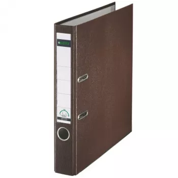 Leitz 180° Plastik-Hebelordner A4 Braun