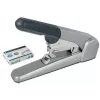 Leitz Heavy Duty flach Clinch Hefter, 60 Blatt, Grau, Hellgrau, Standard-Clinch, 25/10, 6 cm, 110 Heftklammern