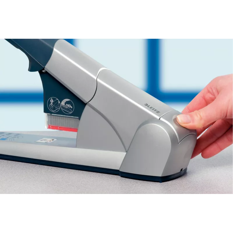 Leitz Heavy Duty Stapler, 80 Blatt, Silber, Leitz 5591, 5592, 5593, 5594, Metall, Kunststoff, 4,3 cm, 1 kg