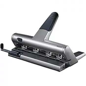 Leitz AKTO Variable Multi Hole Punch, 30 Blatt, Silber, 8 cm, 6 mm, A4, 231 mm