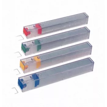 Leitz Heftklammernkassette Power Performance K6 26/6 5x210, Heftklammernpackung, 26/6, 6 mm, 210 Heftklammern, 26/6, Blau