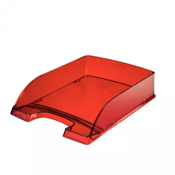 Leitz 52260028 Schreibtischablage/Organizer Polystyrol Rot, Transparent