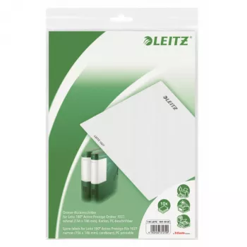 Leitz Rückenschild PC-bedruckbar für LAF Active 60 mm, Beutel/20