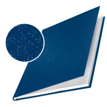 Leitz impressBIND Einbände Hartleinen 3,5 mm, A4, Karton, Blau, 35 Blatt, 3,5 mm, 216 mm
