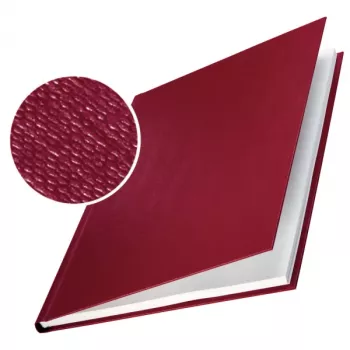 Leitz impressBIND Einbände Hartleinen 10,5 mm, A4, Karton, Rot, 105 Blatt, 1,05 cm, 216 mm