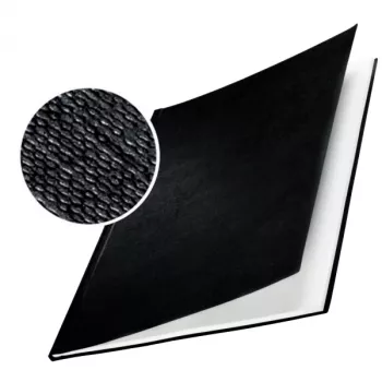Leitz impressBIND Einbände Hartleinen 21,0 mm, A4, Karton, Schwarz, 210 Blatt, 216 mm, 26 mm