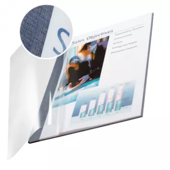 Leitz impressBIND Umschlag Soft 14,0 mm, A4, Blau, 140 Blatt, 214 mm, 302 mm, 18 mm