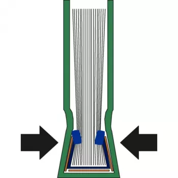 Leitz impressBIND Umschlag Soft 14,0 mm, A4, Blau, 140 Blatt, 214 mm, 302 mm, 18 mm