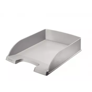 Leitz Plus Briefkorb Polystyrol Silber