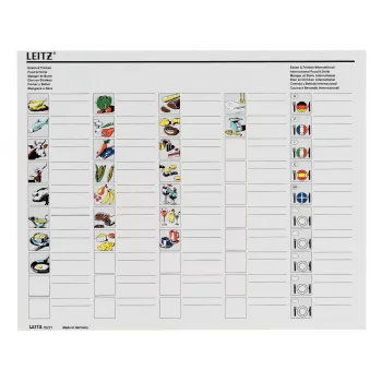 Leitz 19930003 Archivbox Polystyrol Transparent