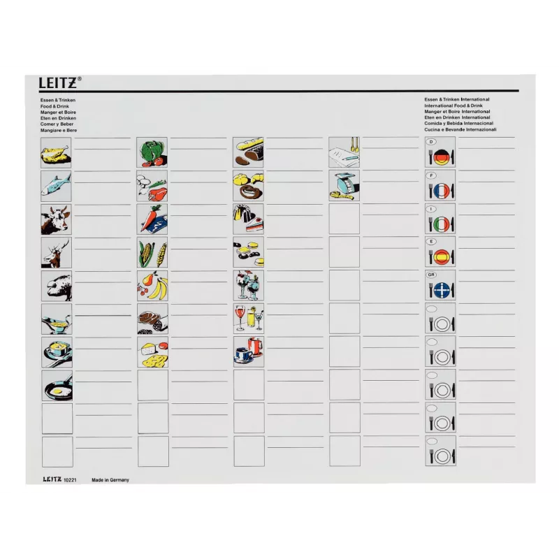 Leitz 19930003 Archivbox Polystyrol Transparent