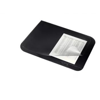 Leitz Plus Schreibtischmatte, Schwarz, Polyvinylchlorid (PVC), 530 mm, 400 mm, 1 Stück(e)