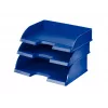 Leitz Briefablage Plus Landscape Jumbo, Kunststoff, Blau, A4, Brief, Notiz, Papier, 350 x 245 x 97 mm, 363 x 273 x 103 mm